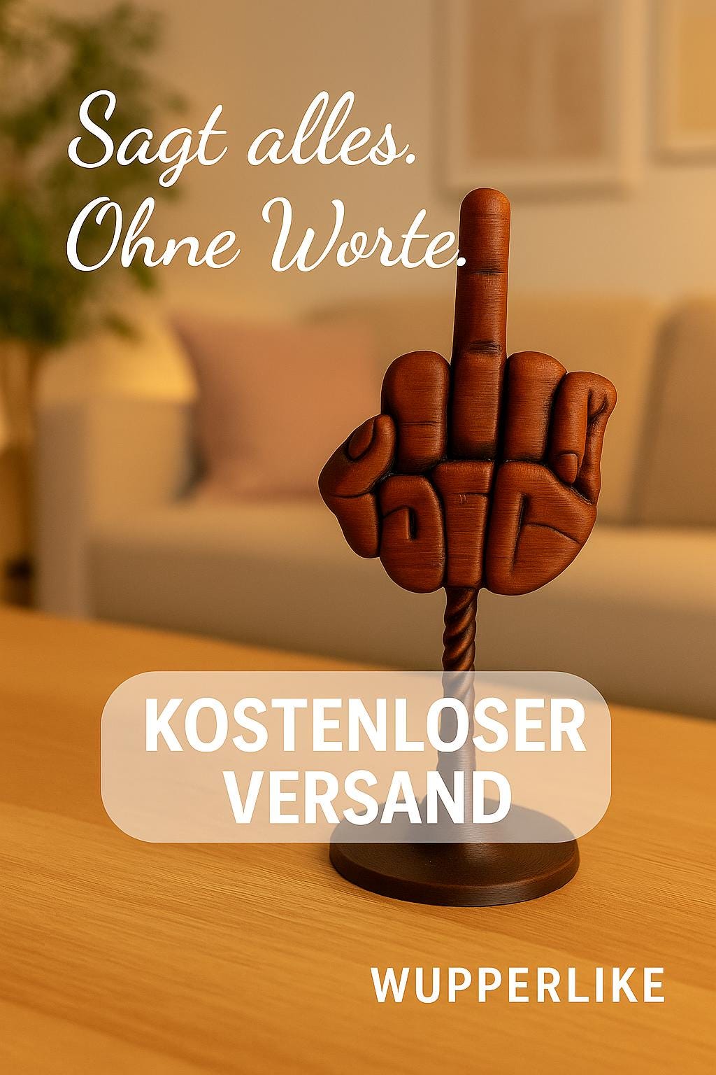 3D Mittelfinger,Das perfekte Geschenk für Spaßvögel 3Ddruck