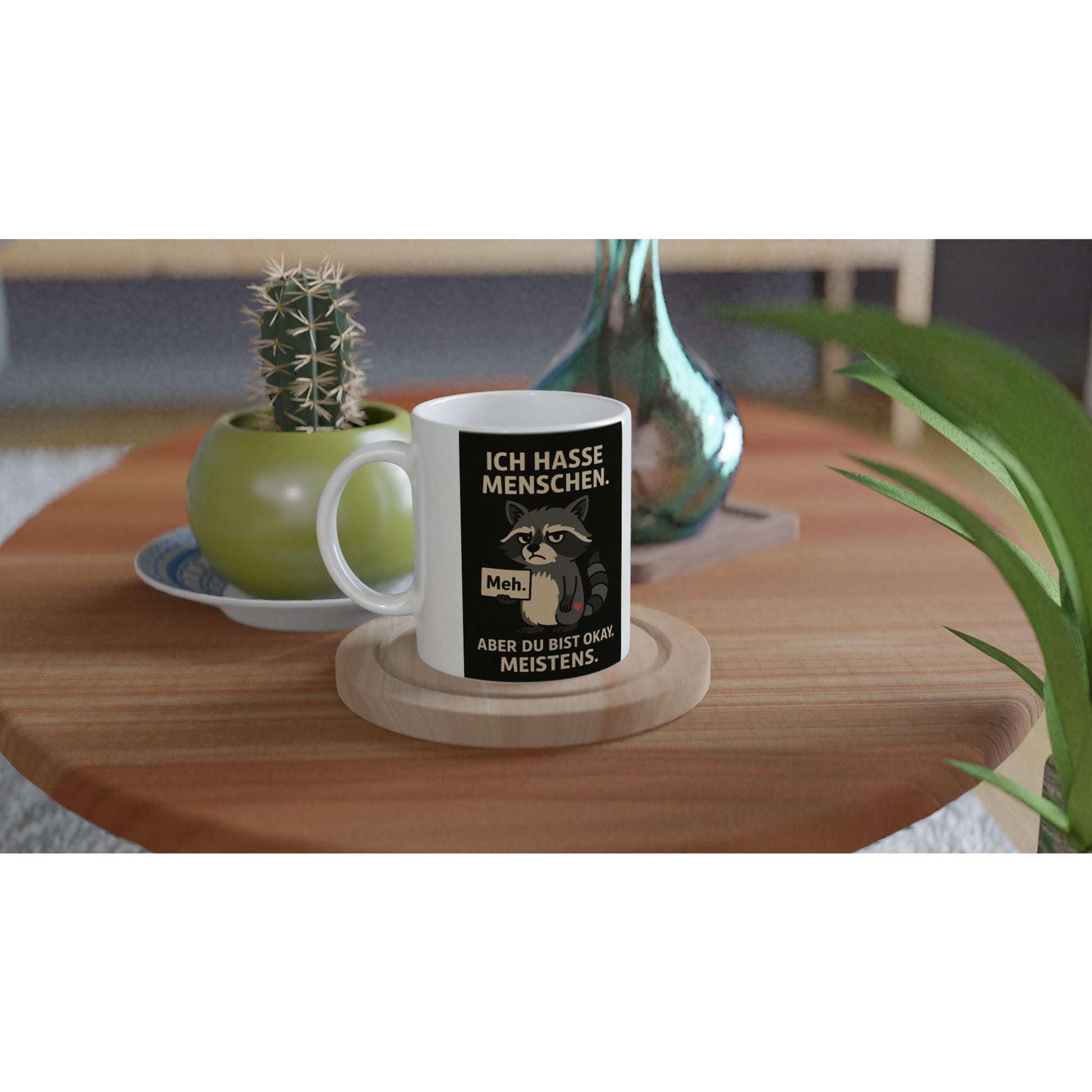 Bunte Keramiktasse - 11oz, Spülmaschinenfest und...