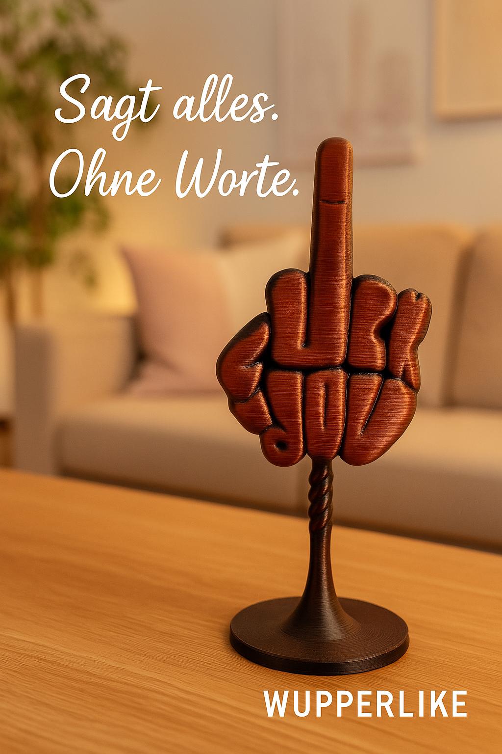 3D Mittelfinger,Das perfekte Geschenk für Spaßvögel 3Ddruck