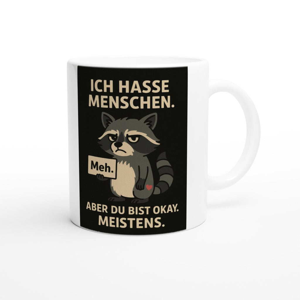 Bunte Keramiktasse - 11oz, Spülmaschinenfest und...