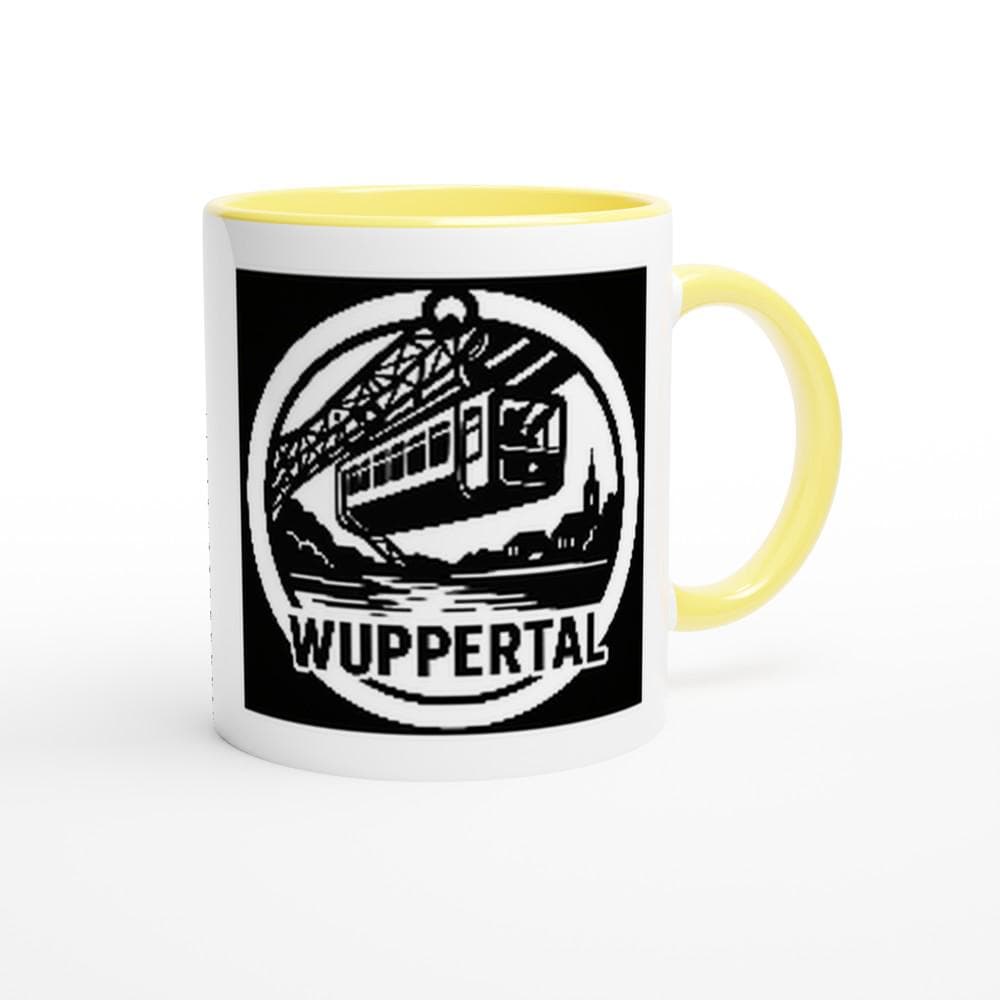 Wuppertaler Schwebebahn Mug - Charming Ceramic Coffee Cup - Unique Gift for Trams Lovers