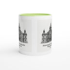 Wuppertal Stadthalle Tasse – Historische Architektur – Vintage Sketch Illustration – Wuppertal Geschenk – Kultur Tasse –Deutschland Souvenir