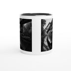 Wuppertal Schwebebahn Tasse – Monochrome Fotokunst – Schwarz-Weiß Architektur – Wuppertal Geschenk – Bahn Nostalgie – Stadt Souvenir