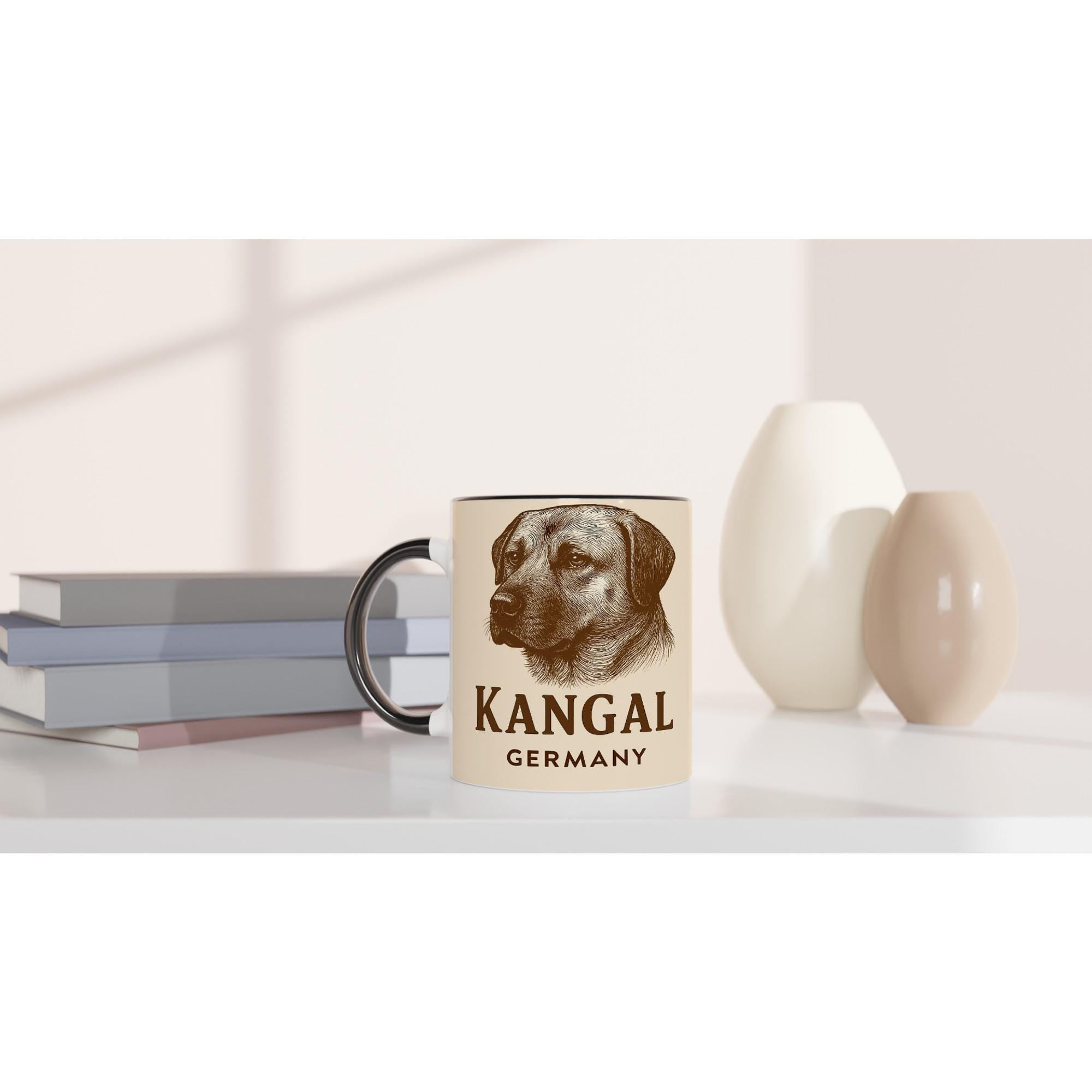 Kangal Tasse – Vintage Sepia Hunde Portrait – Hirtenhund Türkei – Wachhund Geschenk – Kangal Lover Mug – Hundetasse Deutschland