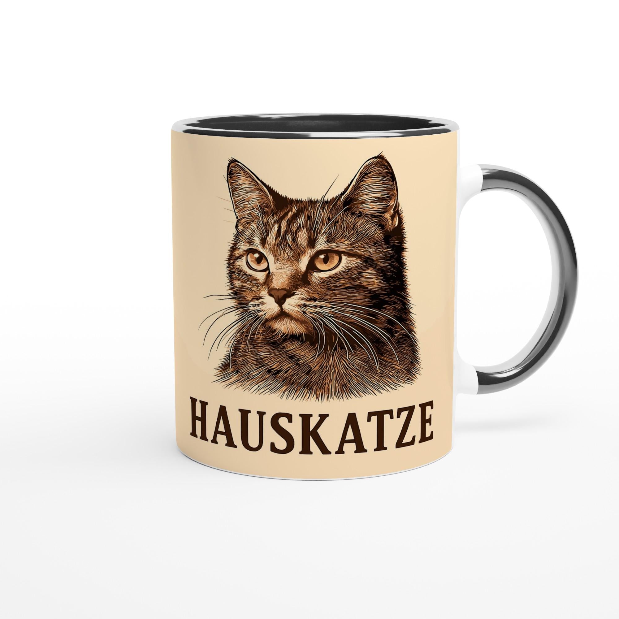 Hauskatze Tasse für Katzenliebhaber – Classic Cat Mug für echte Stubentiger-Fans & Tierfreunde