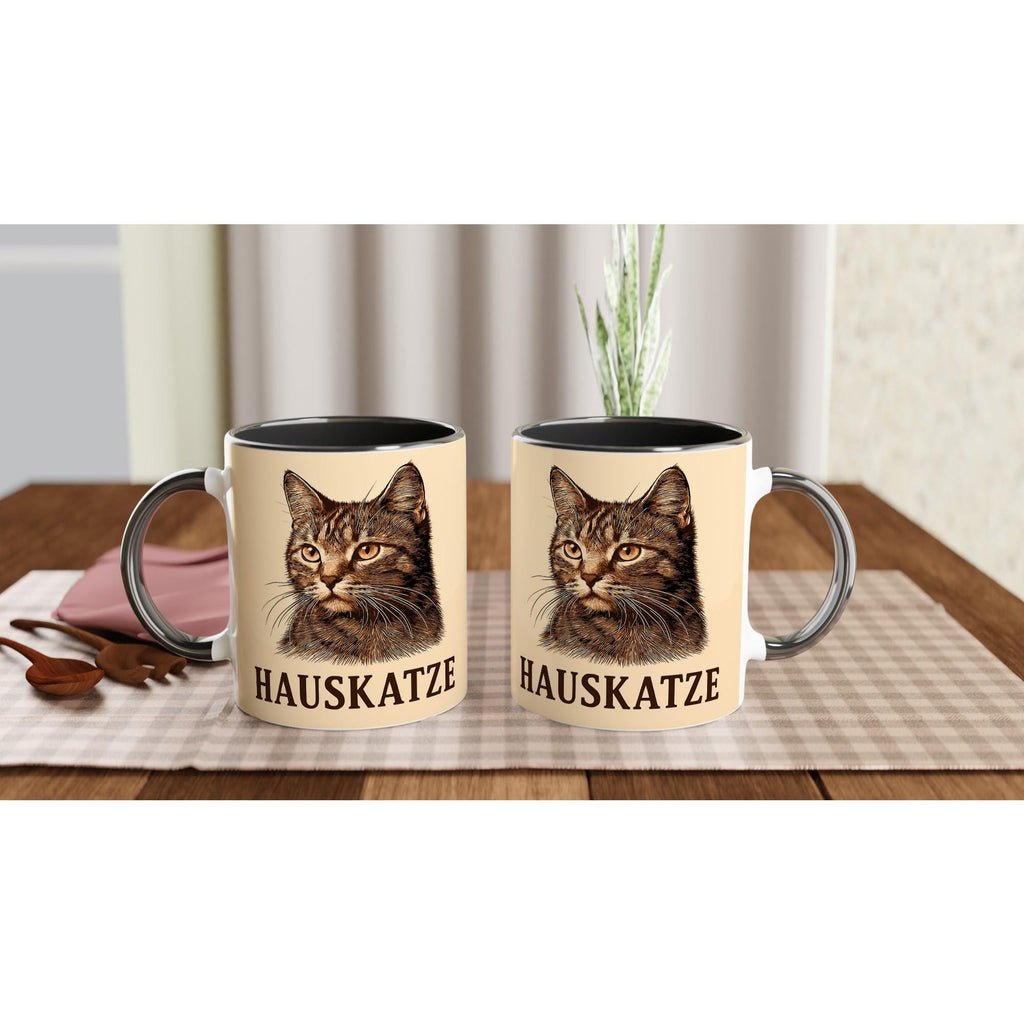 Hauskatze Tasse für Katzenliebhaber – Classic Cat Mug für echte Stubentiger-Fans & Tierfreunde