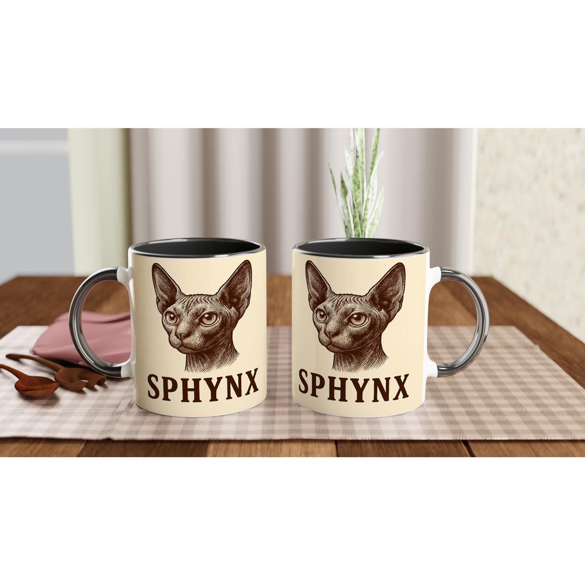 Sphynx Katze Tasse für Katzenliebhaber – Hairless Cat Mug für echte Sphynx-Fans & Tierfreunde