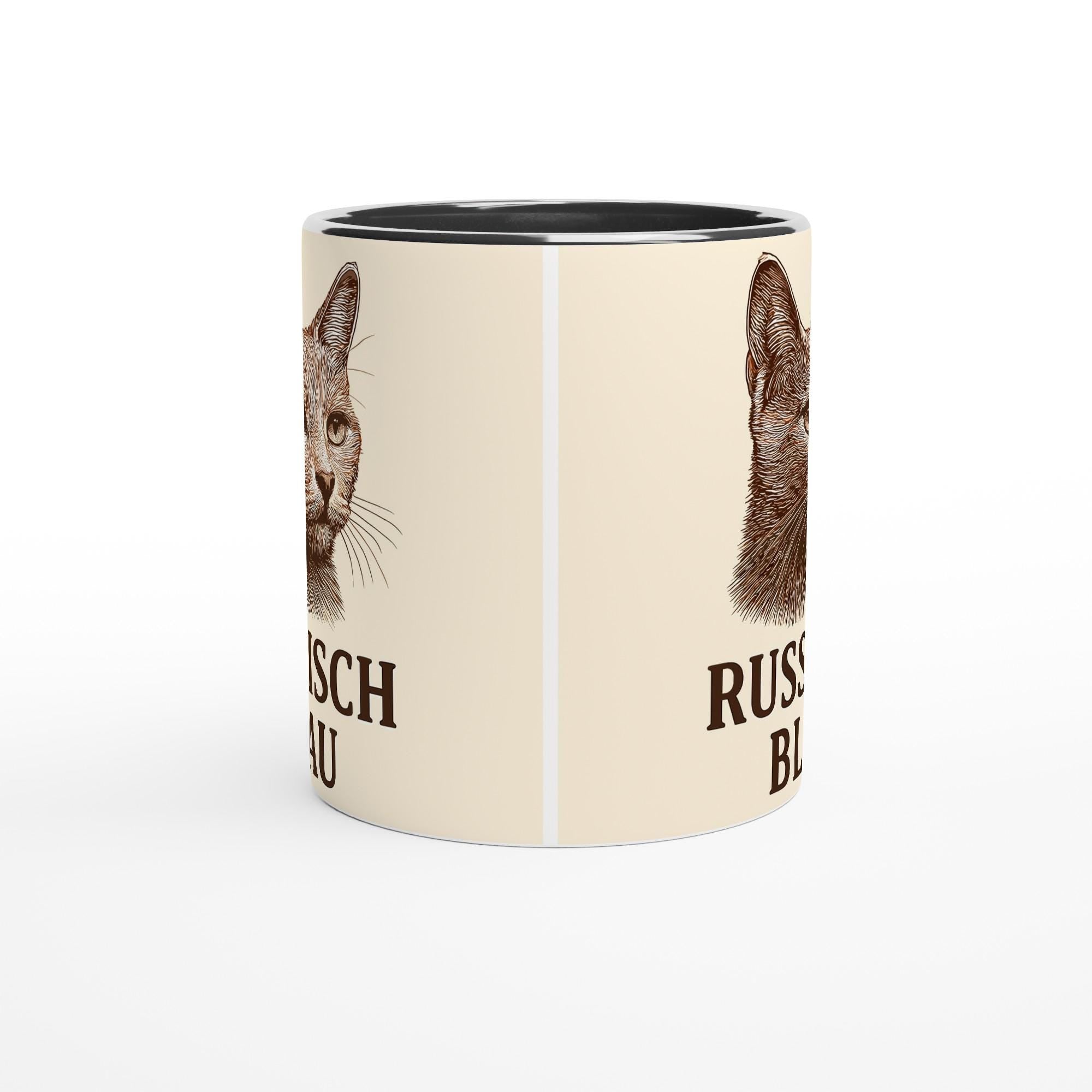 Russisch Blau Tasse für Katzenliebhaber – Russian Blue Cat Mug für echte Edelkatzen-Fans & Tierfreunde