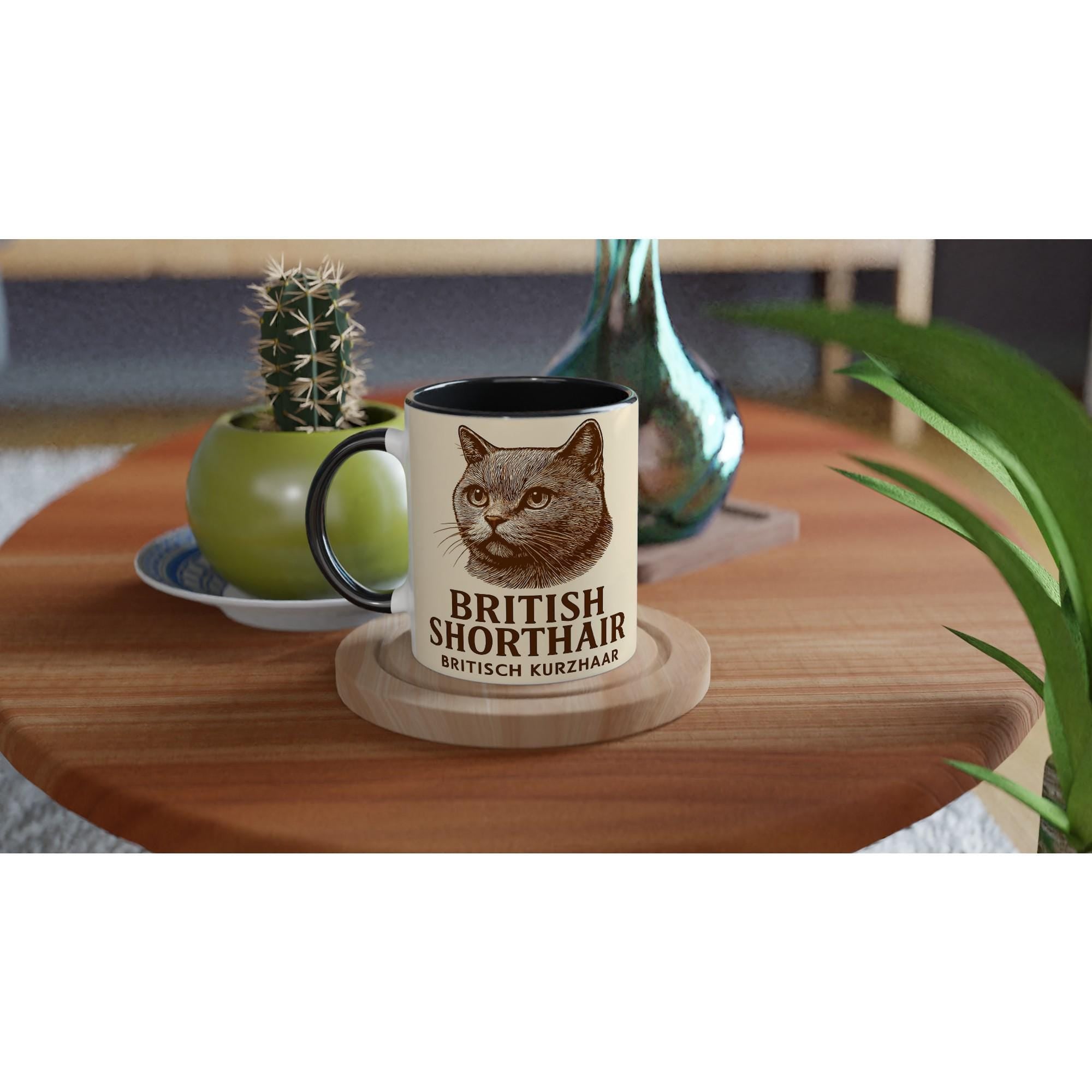 Britisch Kurzhaar Tasse für Katzenliebhaber – British Shorthair Mug für Plüschkugel-Fans & Edelkatzenfreunde