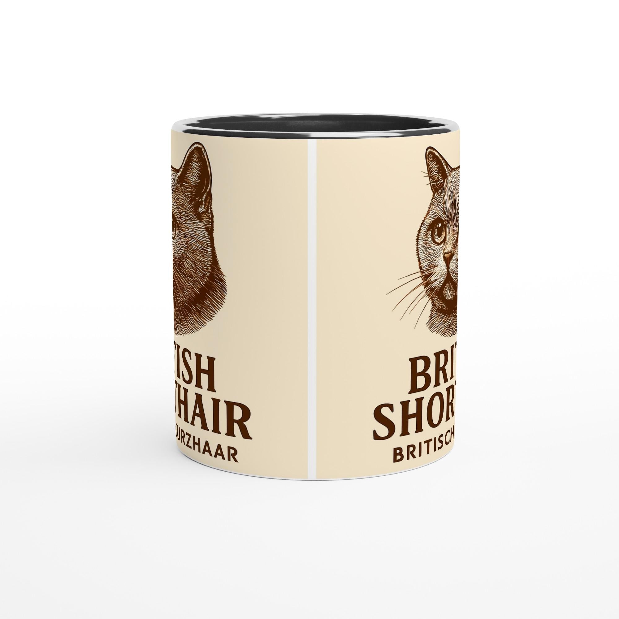 Britisch Kurzhaar Tasse für Katzenliebhaber – British Shorthair Mug für Plüschkugel-Fans & Edelkatzenfreunde