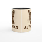 Abessinier Katze Tasse für Katzenliebhaber – Abyssinian Cat Mug für aktive Eleganz-Fans & Tierfreunde