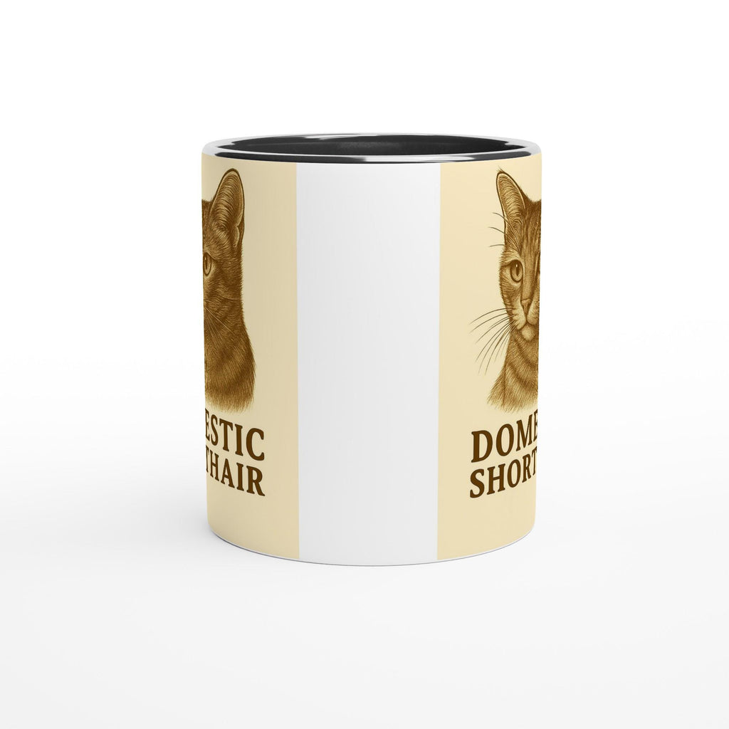 Domestic Shorthair Tasse für Katzenliebhaber – Kurzhaar Hauskatzen Mug für echte Stubentiger-Fans & Tierfreunde