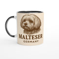 Malteser Hund Tasse für Hundeliebhaber – Maltese Dog Mug für Flauschzwerg-Fans & Hundefreunde