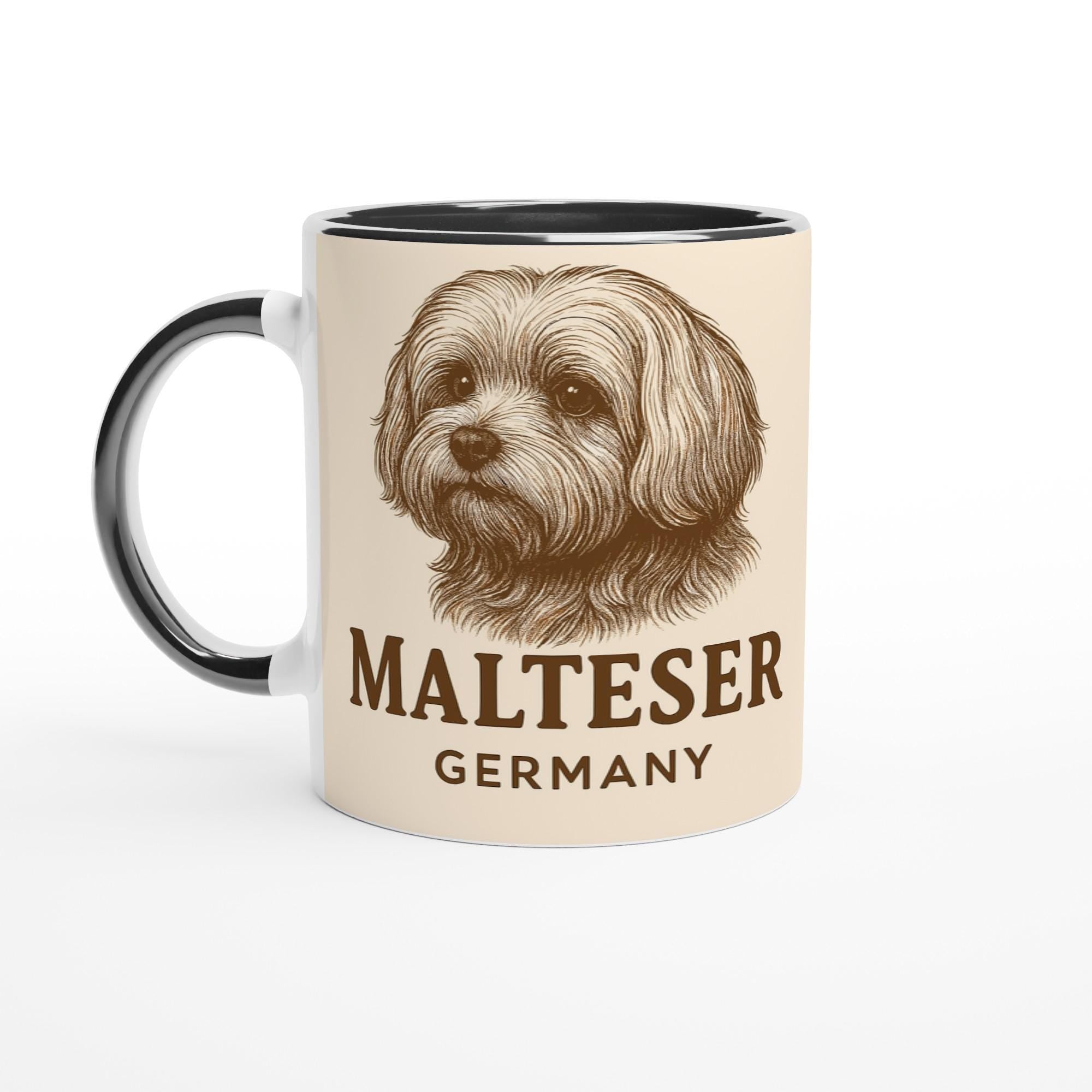 Malteser Hund Tasse für Hundeliebhaber – Maltese Dog Mug für Flauschzwerg-Fans & Hundefreunde