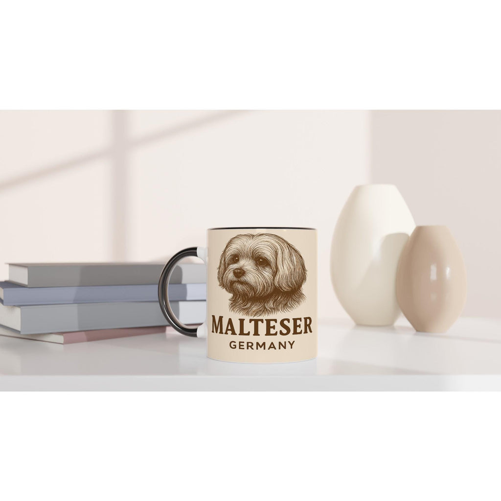 Malteser Hund Tasse für Hundeliebhaber – Maltese Dog Mug für Flauschzwerg-Fans & Hundefreunde