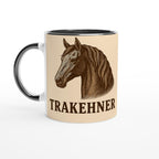 Trakehner Pferd Line Art – Edles Warmblut Design für Pferdeliebhaber – Trakhener Horse Illustration