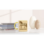 Andalusier – Elegantes Spanisches Pferdemotiv | Barockpferd Artwork | Iberian Horse Art Print | Geschenk für Pferdeliebhaber