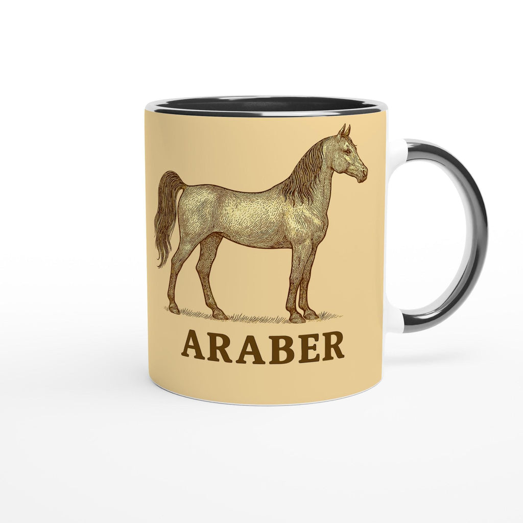 Araber – Elegantes Arabisches Pferdemotiv | Arabian Horse Artwork | Oriental Horse Silhouette | Geschenk für Pferdeliebhaber