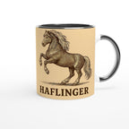 Haflinger – Herzvolles Alpenpferd Motiv | Haflinger Horse Artwork | Golden Horse Illustration | Geschenk für Pferdeliebhaber