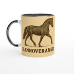 Hannoveraner – Edles Deutsches Warmblut Motiv | Hanoverian Horse Artwork | Sportpferd Illustration | Geschenk für Pferdeliebhaber
