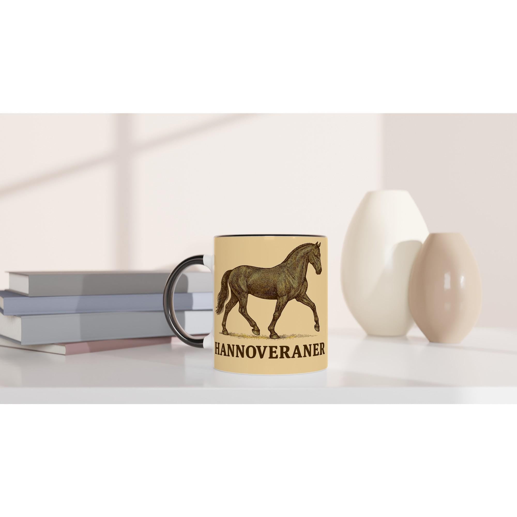 Hannoveraner – Edles Deutsches Warmblut Motiv | Hanoverian Horse Artwork | Sportpferd Illustration | Geschenk für Pferdeliebhaber