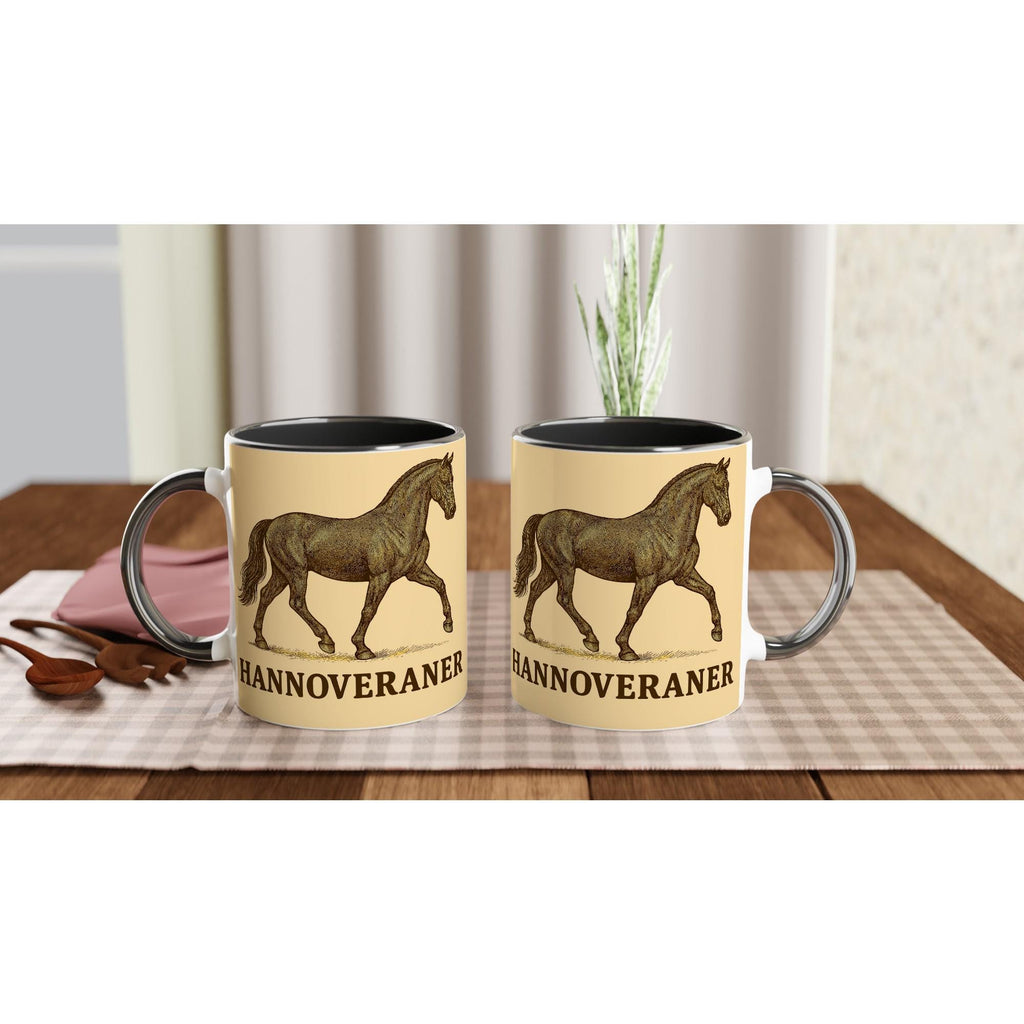 Hannoveraner – Edles Deutsches Warmblut Motiv | Hanoverian Horse Artwork | Sportpferd Illustration | Geschenk für Pferdeliebhaber