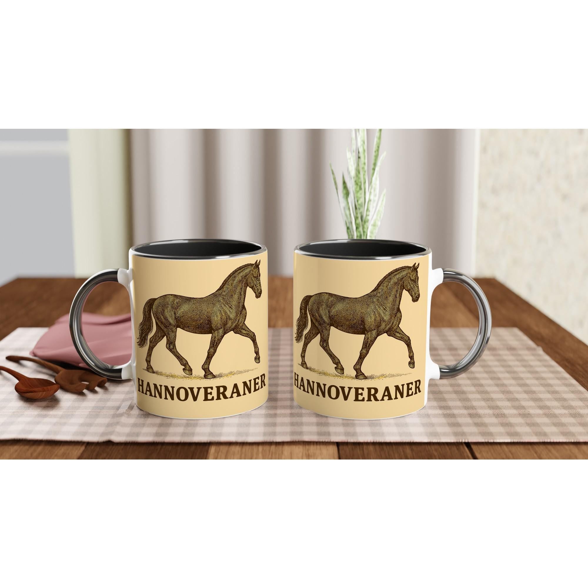 Hannoveraner – Edles Deutsches Warmblut Motiv | Hanoverian Horse Artwork | Sportpferd Illustration | Geschenk für Pferdeliebhaber