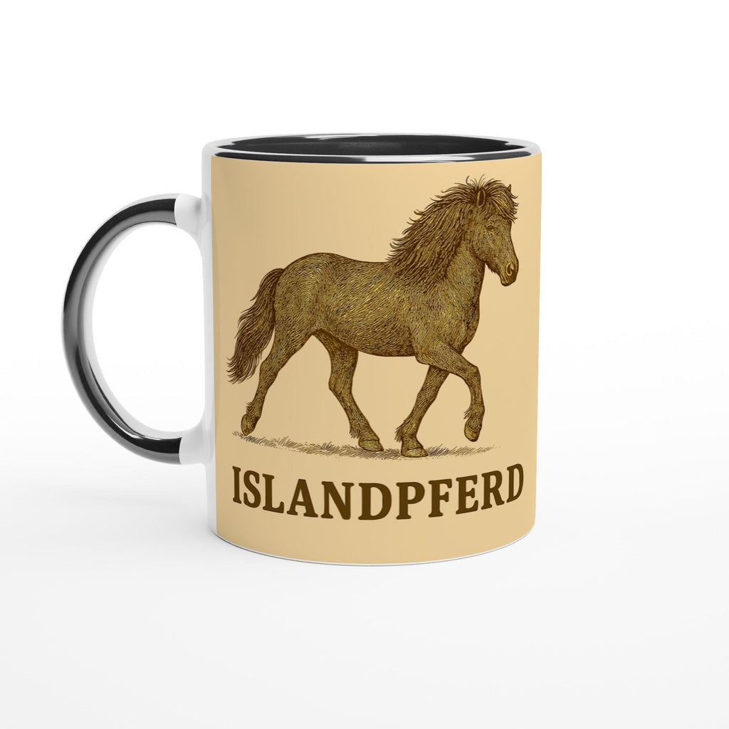 Islandpferd – Nordic Horse Artwork | Icelandic Horse Motiv mit Tölt-Charakter | Elegante Pferde Illustration | Geschenk für Pferdeliebhaber