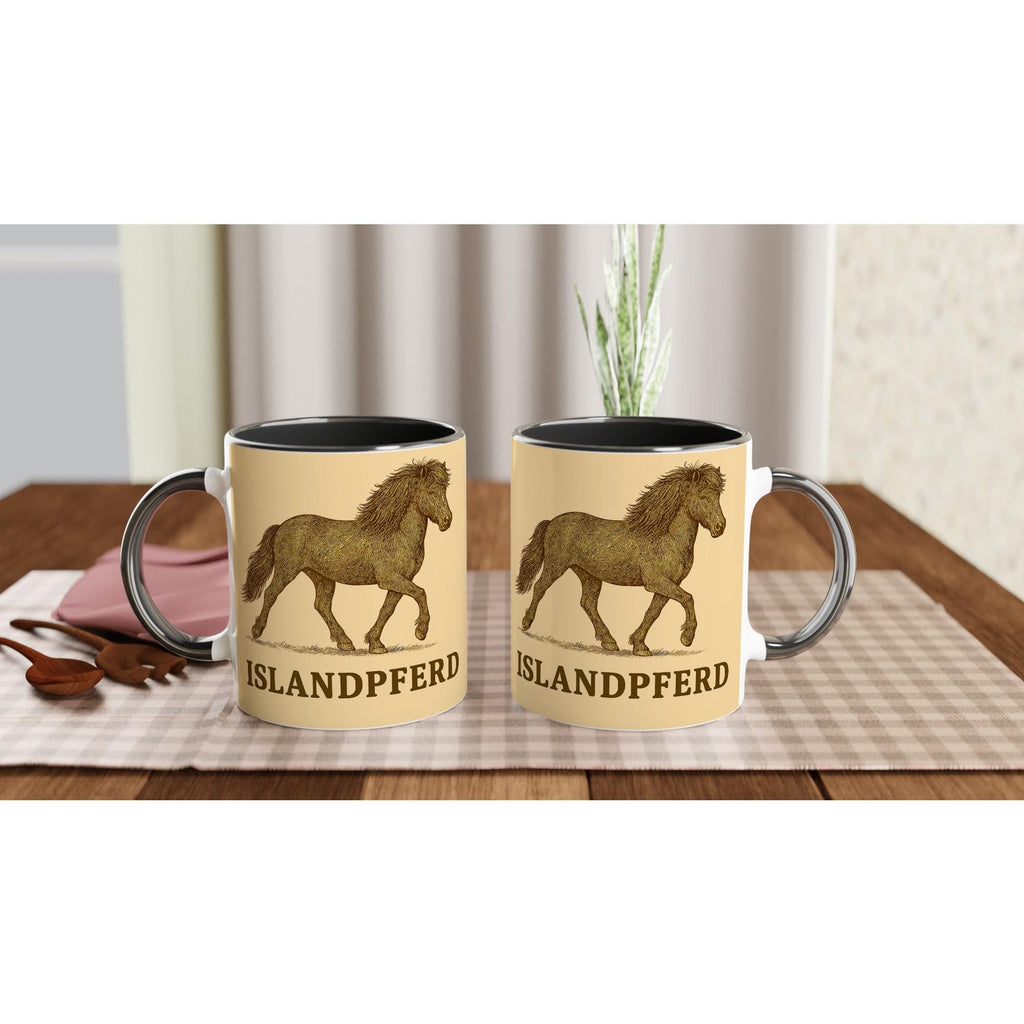 Islandpferd – Nordic Horse Artwork | Icelandic Horse Motiv mit Tölt-Charakter | Elegante Pferde Illustration | Geschenk für Pferdeliebhaber