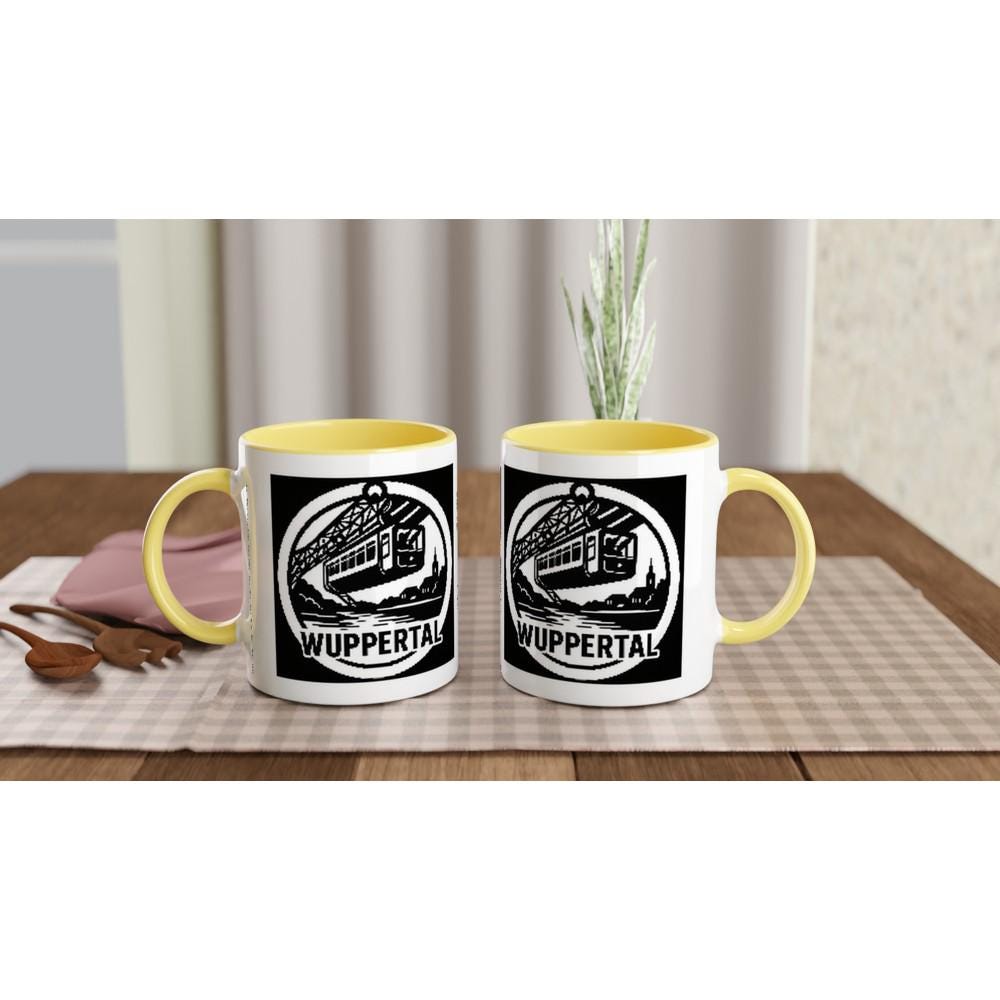 Wuppertaler Schwebebahn Mug - Charming Ceramic Coffee Cup - Unique Gift for Trams Lovers