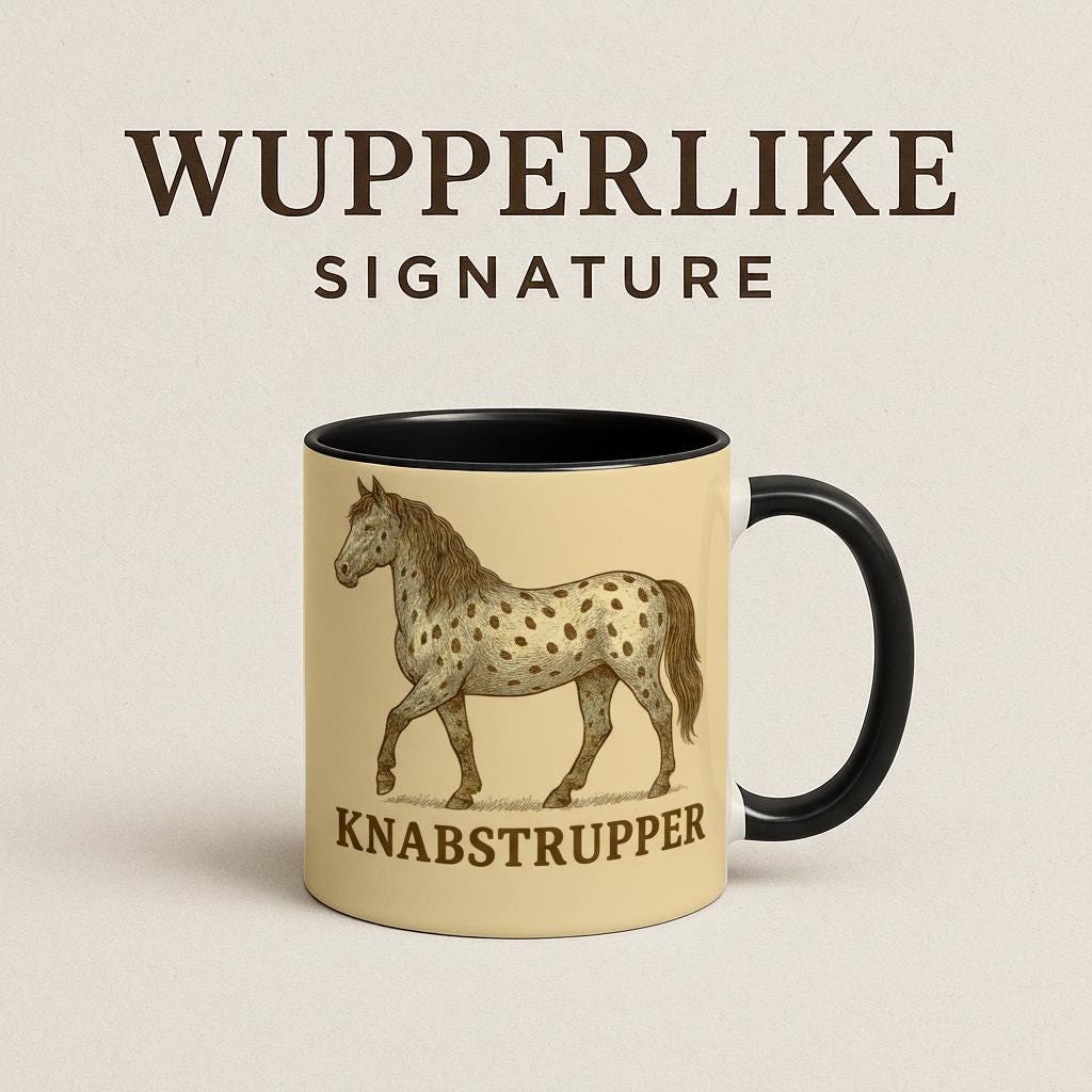 Knabstrupper – Geflecktes Pferdemotiv | Spotted Horse Artwork | Dänische Pferde Illustration | Geschenk für Pferdeliebhaber