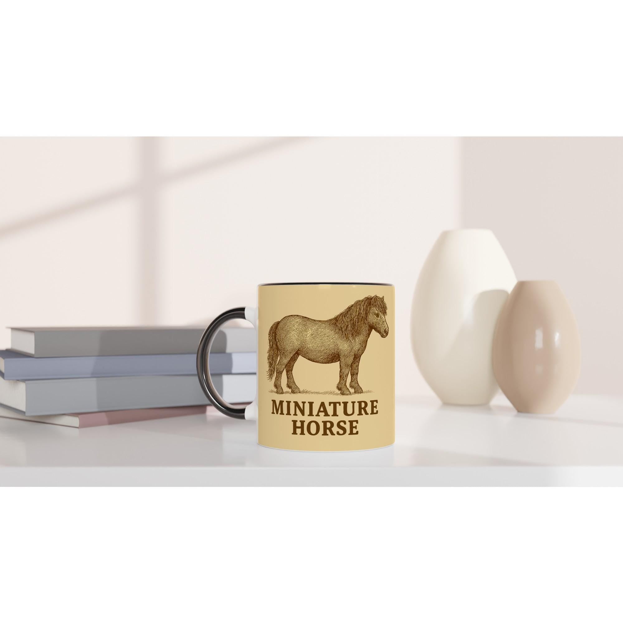 Miniature Horse – Zartes Miniaturpferd Motiv | Mini Horse Artwork | Liebevolle Pferde Illustration | Geschenk für Pferdeliebhaber