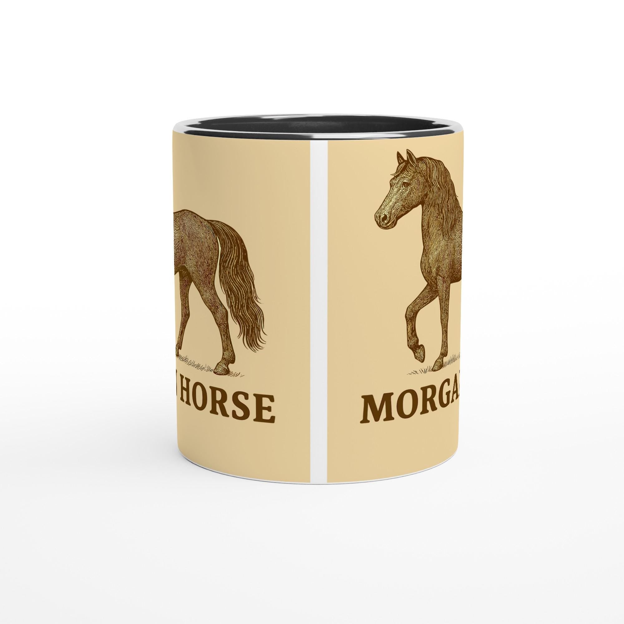 Morgan Horse – Klassisches Amerikanisches Pferdemotiv | Morgan Horse Artwork | Elegante Pferde Illustration | Geschenk für Pferdeliebhaber