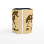 Paint Horse – Western Pferdemotiv | Pinto Horse Artwork | Spotted Horse Illustration | Geschenk für Pferdeliebhaber & Westernfans