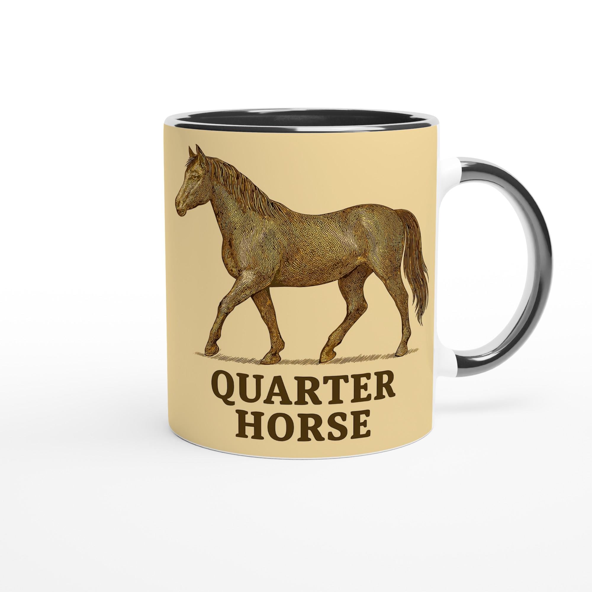 Quarter Horse – Western Pferdemotiv | American Quarter Artwork | Ranch Horse Illustration | Geschenk für Pferdeliebhaber & Westernfans