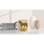 Quarter Horse – Western Pferdemotiv | American Quarter Artwork | Ranch Horse Illustration | Geschenk für Pferdeliebhaber & Westernfans