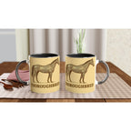 Thoroughbred – Elegantes Englisches Vollblut Motiv | Racehorse Artwork | Athletische Pferde-Illustration | Geschenk für Pferdeliebhaber