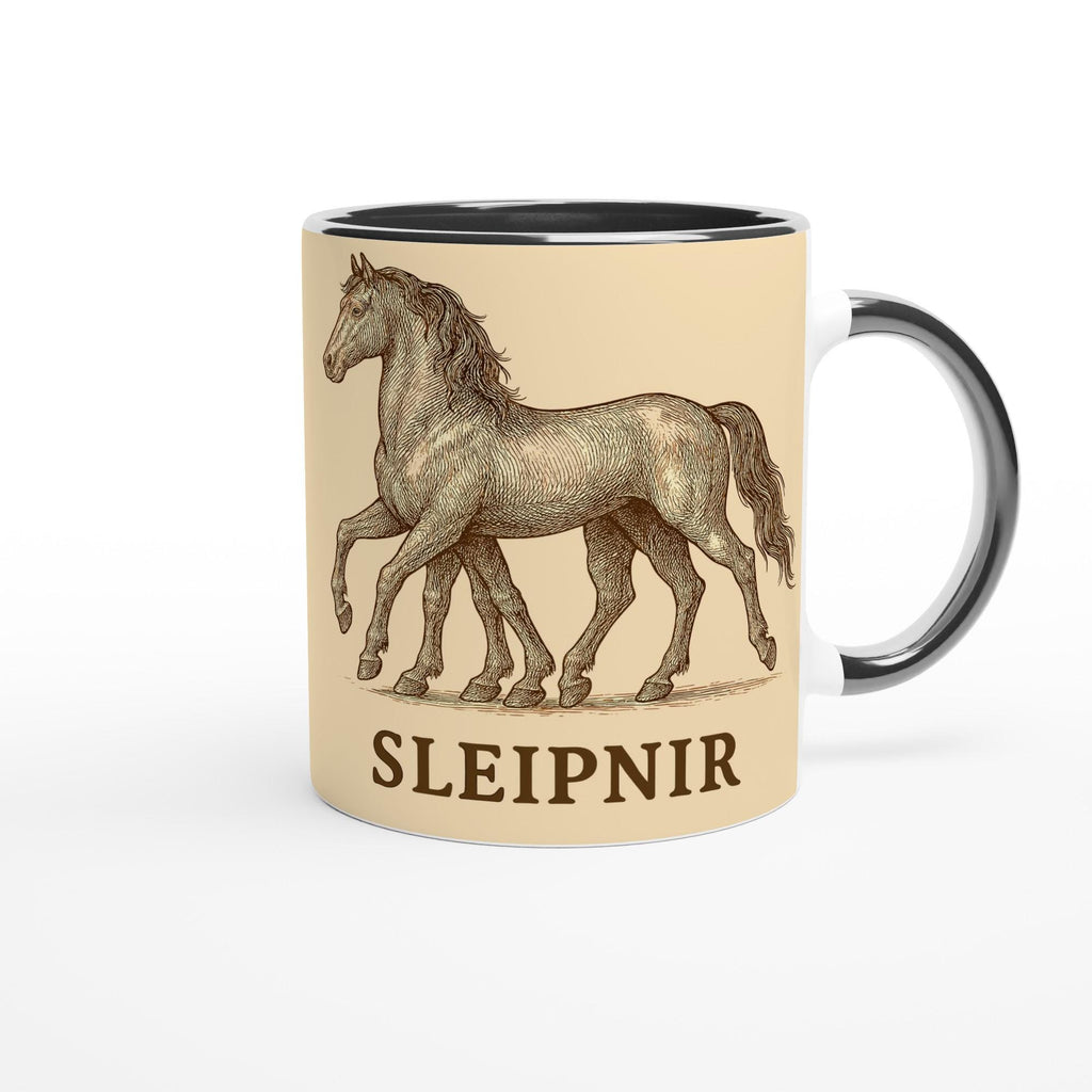 Sleipnir – Nordisches Mythologie Motiv | Odins Achtbeiniges Pferd | Viking & Norse Artwork | Mystische Pferde Illustration