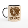 Bernhardiner – Swiss Saint Bernard Motiv | Sanftes Alpenhund Artwork | Elegante Hunde-Illustration | Geschenk für Hundeliebhaber