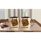 Garmr – Nordischer Unterweltwächter | Norse Mythology Artwork | Dunkles Wolf-Motiv | Mythologische Silhouette für Fantasyfans