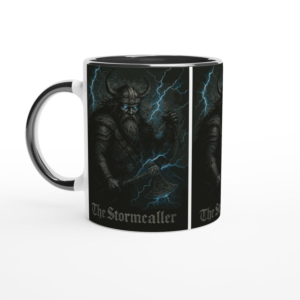 The Stormcaller – Wikinger Krieger Tasse | Norse Mythology Mug | Dark Fantasy Art | Geschenk für Männer & Fantasy-Fansviking mug