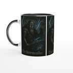 The Stormcaller – Wikinger Krieger Tasse | Norse Mythology Mug | Dark Fantasy Art | Geschenk für Männer & Fantasy-Fansviking mug