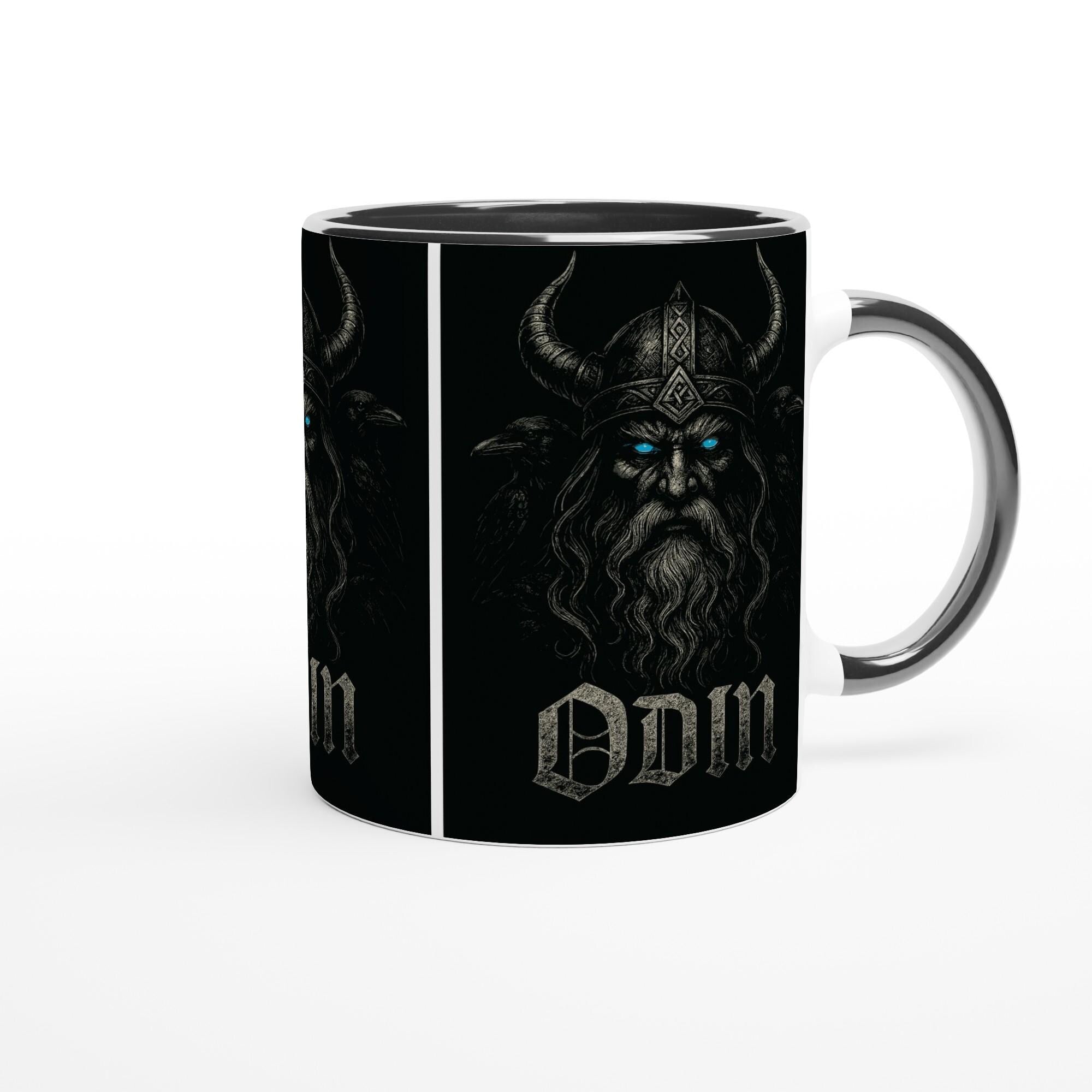 Odin – Nordische Mythologie Tasse | Viking Coffee Mug | Odin Artwork | Nordic God Design | Geschenk für Wikinger- und Asatru-Fans