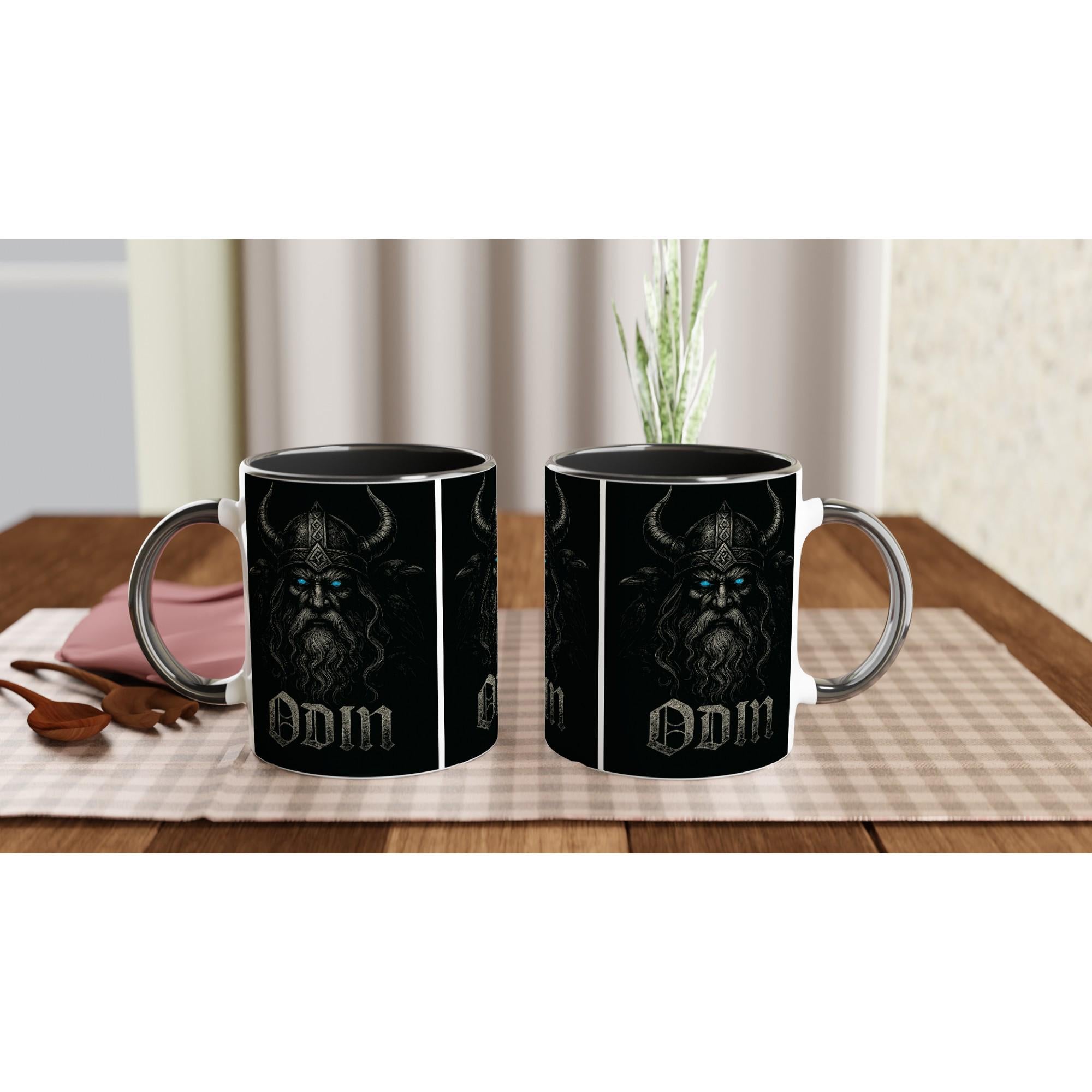 Odin – Nordische Mythologie Tasse | Viking Coffee Mug | Odin Artwork | Nordic God Design | Geschenk für Wikinger- und Asatru-Fans