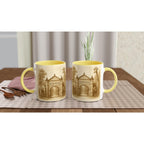 Zoo Wuppertal Tasse – Sepia Vintage Illustration – Eingangstor Kunstdruck – Wuppertal Geschenk – Tierpark Souvenir – Retro Design Mug