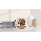 Dackel Tasse – Vintage Sepia Hundeporträt – Dachshund Germany – Witziges Dackel Geschenk – Hunde Fan Tasse – Dackel Illustration