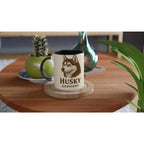 Husky Tasse – Sepia Vintage Dog Portrait – Siberian Husky Geschenk – Hunde Liebhaber Becher – Rasseportrait – Haustier Tasse