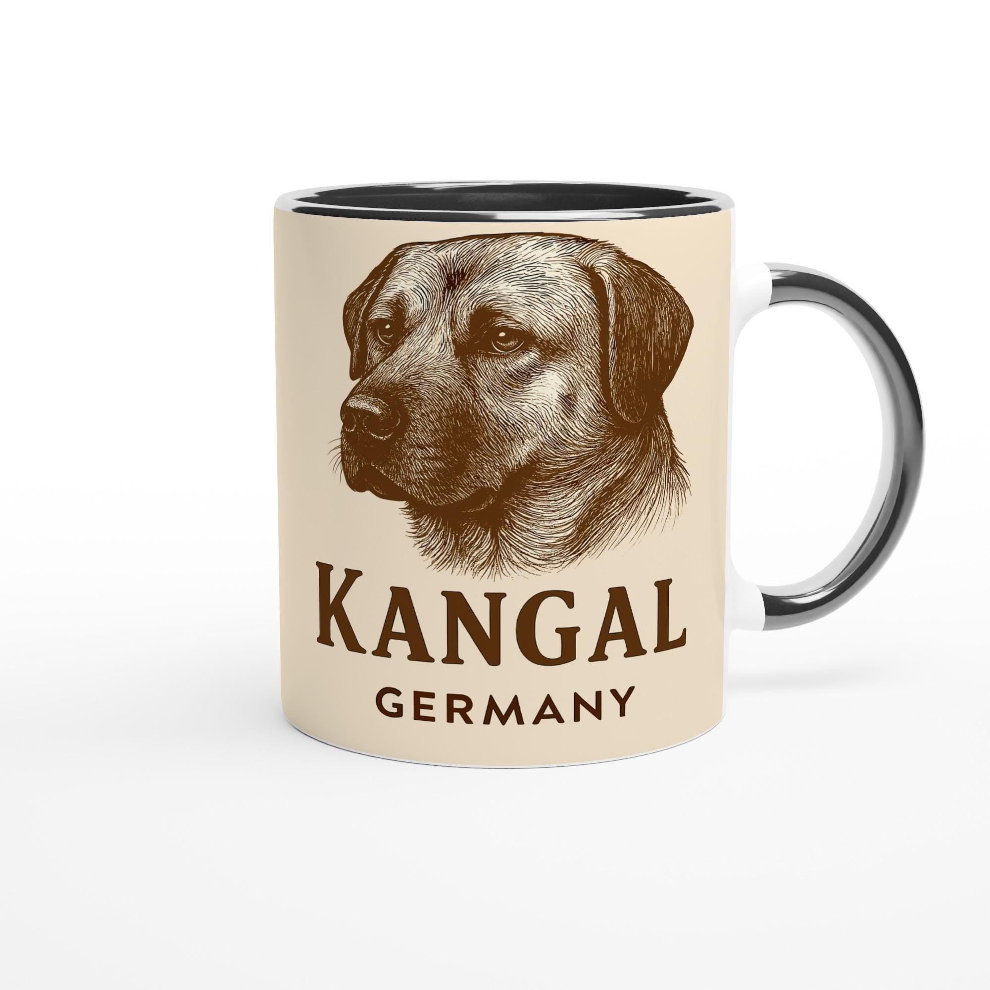 Kangal Tasse – Vintage Sepia Hunde Portrait – Hirtenhund Türkei – Wachhund Geschenk – Kangal Lover Mug – Hundetasse Deutschland