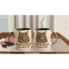 Norwegische Waldkatze Tasse für Katzenliebhaber – Nordic Forest Cat Mug für echte Waldkatzen-Fans & Tierfreunde