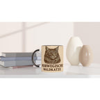 Norwegische Waldkatze Tasse für Katzenliebhaber – Nordic Forest Cat Mug für echte Waldkatzen-Fans & Tierfreunde